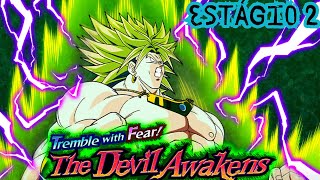 Planetary Destruction Feito Tremble With Fear The Devil Awakens Estágio 2 DBZ Dokkan Battle [upl. by Maxama]