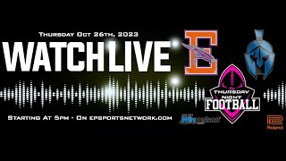 LIVE THURSDAY NIGHT FOOTBALL 🏈 EASTLAKE FALCONS 🆚 PEBBLE HILLS SPARTANS [upl. by Myke]