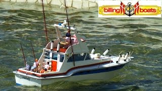 CVP  Billing Boats Blue Star RC Fishing Boat quotAdelaisquot by Apostolos [upl. by Fernandez]