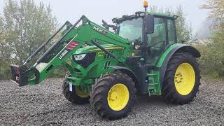 Traktor John Deere 6130R Year 2016 MX Loader 4500h [upl. by Noelopan]