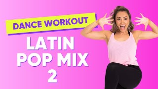 30 MIN FUN LATIN DANCE WORKOUT  Zumba Style  Gina B [upl. by Akitnahs]