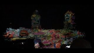 Nürnberg blaue Nacht 2018  Licht Show Burg [upl. by Zeiger]