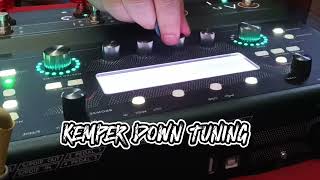 Kemper Profiler Stage  DownDrop Tuning [upl. by Roswell]