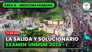 🔴 SALIDA  SOLUCIONARIO Examen de Admisión UNMSM 2024  I​ 🌳 Área A  Medicina Humana 🩺 [upl. by Yentruoc560]