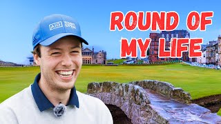 Can a 13HC Break 90 at The Old Course in St Andrews Every Shot [upl. by Jegger284]