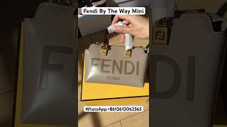 Fendi By The Way Mini fendi fendibag luxurybag luxury bag fashion handbags [upl. by Marks]