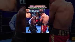 David Benavidez vs Ronald Ellis  Boxing Fight Highlights boxing action fight combat sports [upl. by Oivatco376]