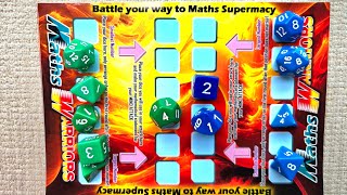 Math Warriors Game The Olympiad Approved Game The Ultimate Math Battle [upl. by Haynor]