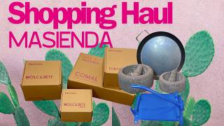 Shopping Haul from Masienda  Mexican Cooking  Molcajete  Tortilla Press  Comal [upl. by Wons]