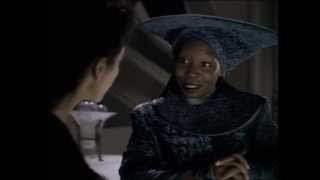 Whoopi Goldberg and Marina Sirtis Scene  Star Trek The Next Generation [upl. by Anitsuj949]