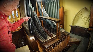 1892 Woodbury amp Harris Organ  St Marys Church  Charlestown Massachusetts [upl. by Hannus409]