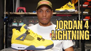 Jordan Lighting 4s On Foot Review [upl. by Colville]