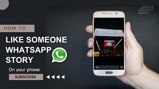 How to Like Someone Whatsapp Status [upl. by Haletky650]