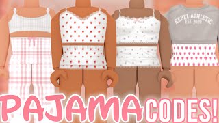 aesthetic roblox pajamas WITH CODES  LINKS [upl. by Nahgrom362]