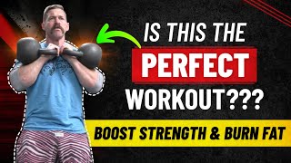 50 Rep Kettlebell Thruster Routine Build Strength amp Burn Fat All Over  Coach MANdler [upl. by Inele790]