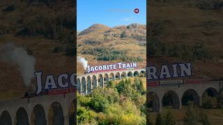 The Jacobite Steam Train harrypotter glenfinnan steamtrain scotland highland original [upl. by Avirt]