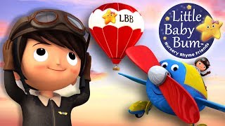 Planes Song  Nursery Rhymes for Babies by LittleBabyBum  ABCs and 123s [upl. by Analad]