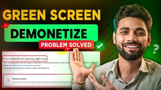 100 Working 🟢 Green Screen Reused Content 🚫 Demonetization Problem Solved ✅  Collab Video [upl. by Toddy]