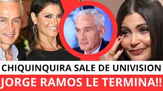 😡CHIQUINQUIRA se ENFRENTA a JORGE RAMOS MENSAJE VENGANZA [upl. by Yona487]