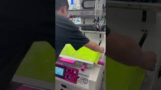 Silicone baking pad screen printing machine computer keyboard screen printing machine丝印机，移印机，丝网印刷机 [upl. by Scarito]