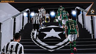 BOTAFOGO X PALMEIRAS  PATCH BMPES 120 [upl. by Eislrahc]