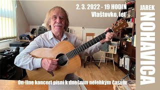 Jaromír Nohavica  Online koncert Vlaštovko leť [upl. by Chessa66]