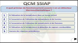 All QCM SSIAP [upl. by Edasalof]