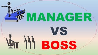 THE DIFFERENCE BETWEEN MANAGER AND BOSS [upl. by Koressa]