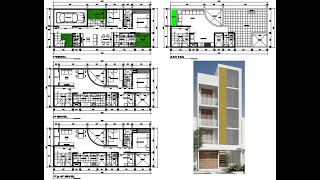 PEQUEÑO MULTIFAMILIAR DE 6 X 15 METROS [upl. by Gautea]