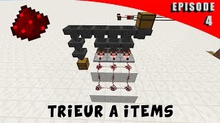 APPRENDS LA REDSTONE  Trieur dItems [upl. by Godderd]