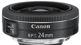 Canon EFS 24mm F28 STM 紹介編 [upl. by Latihs681]