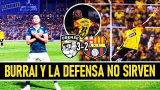 La DEFENSA se CAE a PEDAZOS ORENSE 32 BARCELONA SC [upl. by Angelo268]