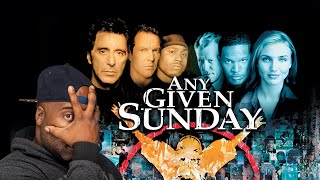 Any Given Sunday Speech  FIRST TIME WATCHING  MOVIE REVIEW [upl. by Eresed]