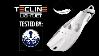 Tecline LightJet  New Fins Tested by SeaTreasure [upl. by Meurer]