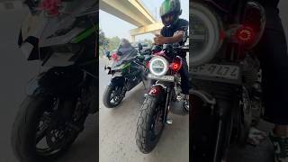 Zx10r and Intercepter 650 🔥skdbikeworld shorts [upl. by Tjader]