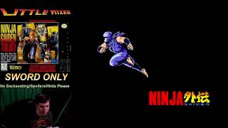 Ninja Gaiden Trilogy  First Time Playing SNES Version  Sword Only [upl. by Magree]