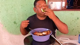 HOMEM GULOSO  DEVORANDO DELÍCIAS E DEIXANDO APENAS UM GOSTINHO DE CARNE PARA A FAMÍLIA [upl. by Elkin]