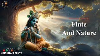 Krishnas Flute Music  Morning Deep Relaxing Music Stress Relief Study Calming Music 2465 [upl. by Dhiren]