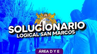 🔥📝 SOLUCIONARIO SAN MARCOS 2024 II📢 ÁREAS D E 🔴EN VIVO [upl. by Persons]