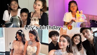 Lity’s birthday 🎂🎁  Tahmina chowdhury prity  Tahrina chowdhury lity [upl. by Nahpets]