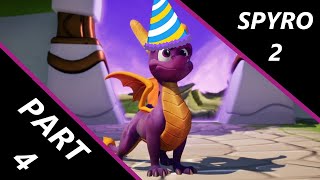 Party Time  Spyro 2 Riptoquots Rage Part 4  Reignited Trilogy [upl. by Norina]