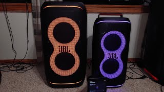 JBL Partybox 🔥Stage 320 vs Club 120 Basement Party Speaker Battle 🤜🤛 A Family Feud [upl. by Ailenroc95]