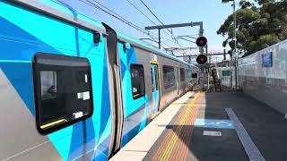 Pakenham HCMT arriving at Dandenong Station [upl. by Eciral]