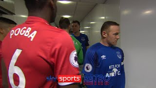 Wayne Rooney ignores Paul Pogba in the tunnel [upl. by Eleirbag]