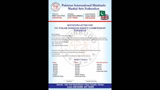 Punjab first karate championship 20 October 2024 Sargodha  Zahoor karate Academy Sargodha [upl. by Naujet]