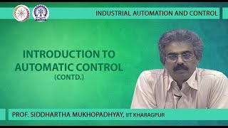 Introduction to Automatic Control Contd [upl. by Emmott823]