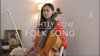 Lightly Row Cello Play Along  Suzuki Cello Book 1 [upl. by Tahpos]