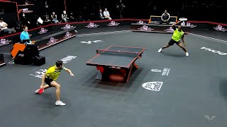 Hugo Calderano vs Quadri Aruna  R16 WTT FINALS MEN DOHA 2023  January 2024 [upl. by Aehta]