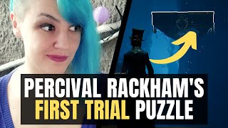 HOW TO SOLVE Percival Rackhams First Trial Puzzle in HOGWARTS LEGACY [upl. by Lerraj]