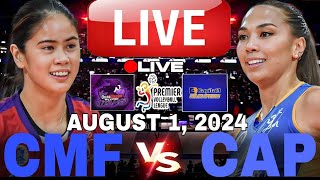 CHOCO MUCHO VS CAPITAL1 🔴LIVE NOW • AUGUST 01 2024  PVL REINFORCED CONFERENCE chocomucho [upl. by Silsbye863]